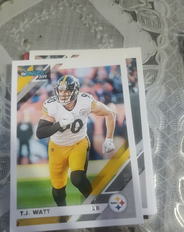 2019 Donruss #216 T.J. Watt — front