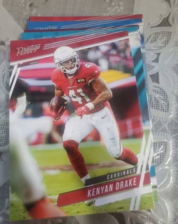 2020 Panini Prestige #45 Kenyan Drake — front