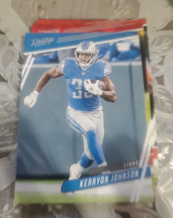 2020 Panini Prestige #120 Kerryon Johnson — front