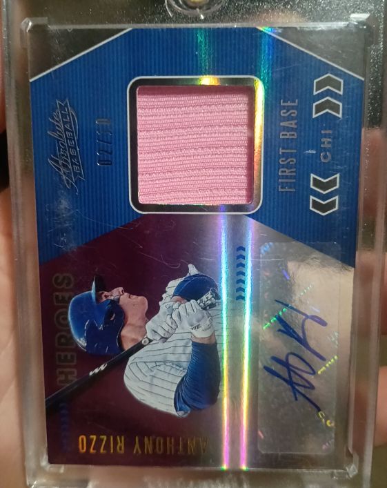 2021 Panini Chronicles America's Pastime #23 Anthony Rizzo — front