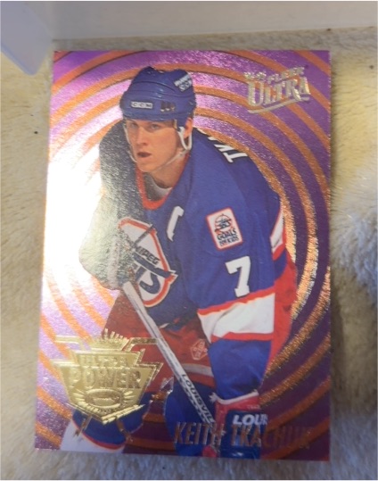 1994-95 Fleer Ultra #10 Keith Tkachuk — front