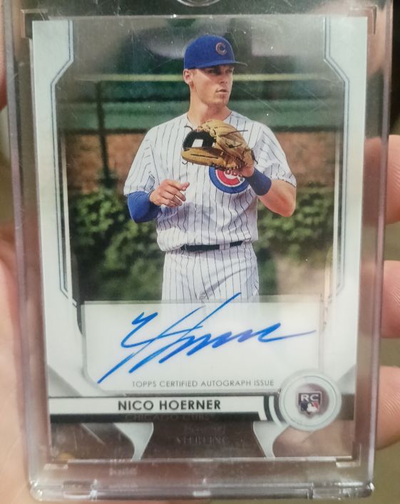 2020 Bowman Chrome #44 Nico Hoerner — front