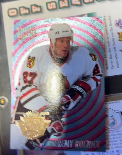 1995-96 Fleer Metal #28 Jeremy Roenick — front