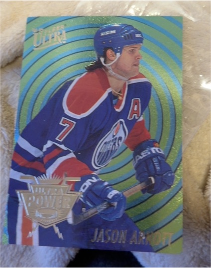 1993-94 Fleer Ultra Ultra Power #2 Jason Arnott — front