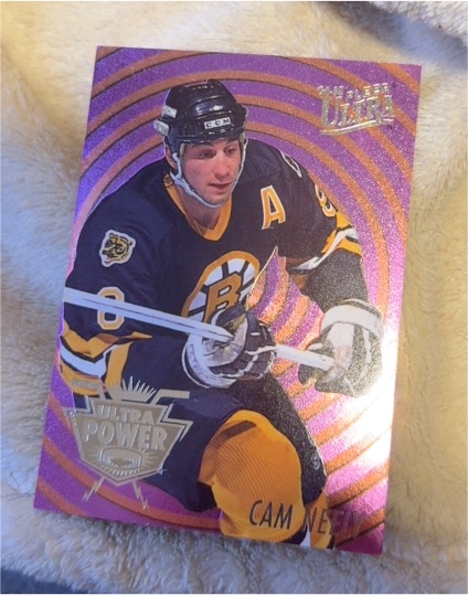 1994-95 Fleer Ultra #6 Cam Neely Ultra Power — front