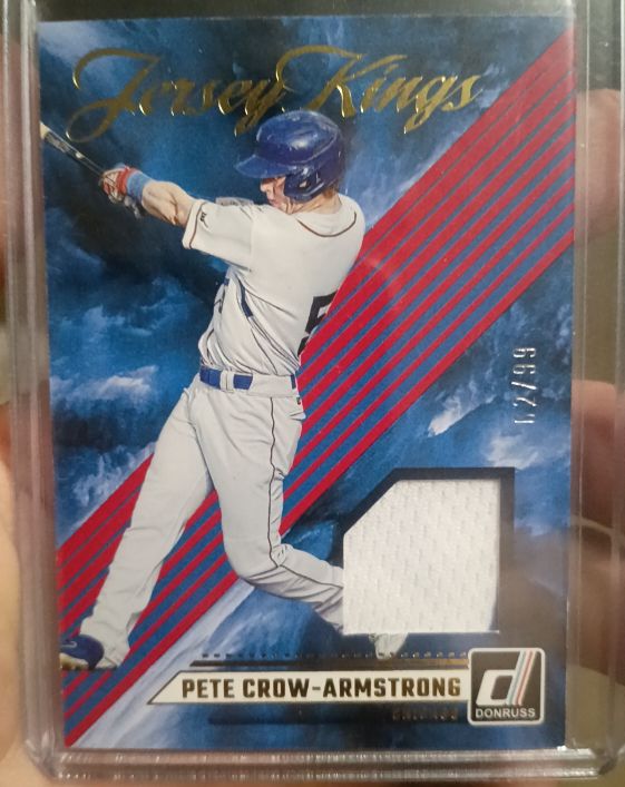 2024 Panini Donruss Jersey Kings #JK-PCA Pete Crow-Armstrong — front