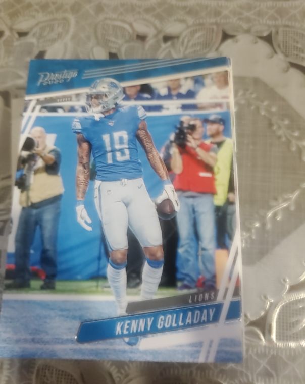 2020 Panini Prestige Football #119 Kenny Golladay Detroit Lions — front