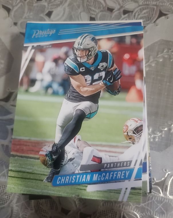 2020 Panini Prestige Football #131 Christian McCaffrey — front