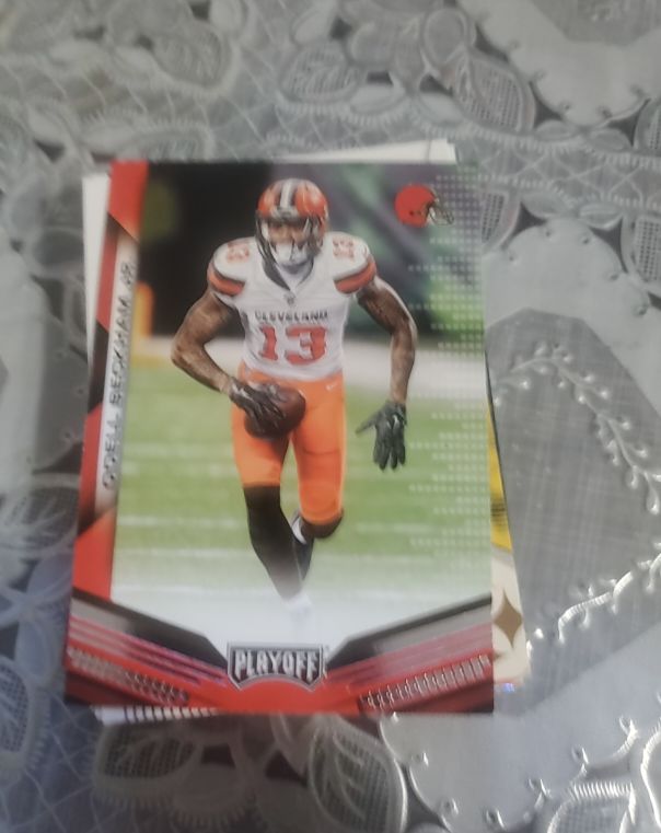 2019 Panini Playoff #37 Odell Beckham Jr. — front