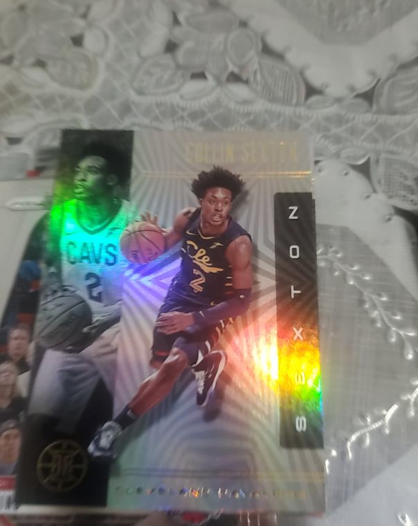 2019-20 Panini Illusions #65 Collin Sexton — front