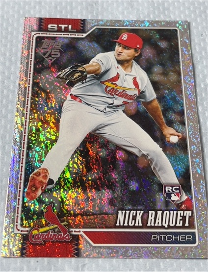 2026 Topps Series 2 #385 Nick Raquet — front