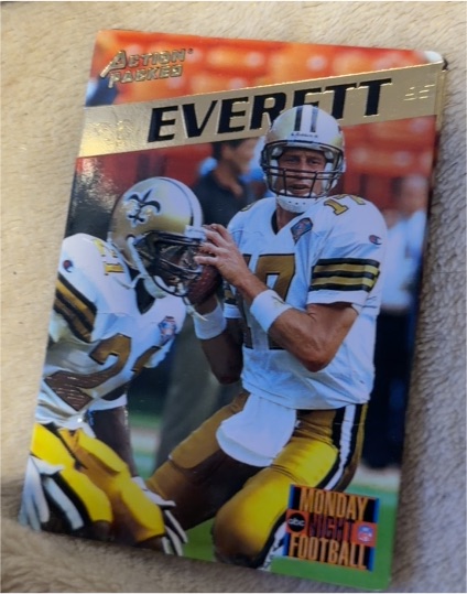1995 Pinnacle Action Packed Monday Night Football #16 Jim Everett — front
