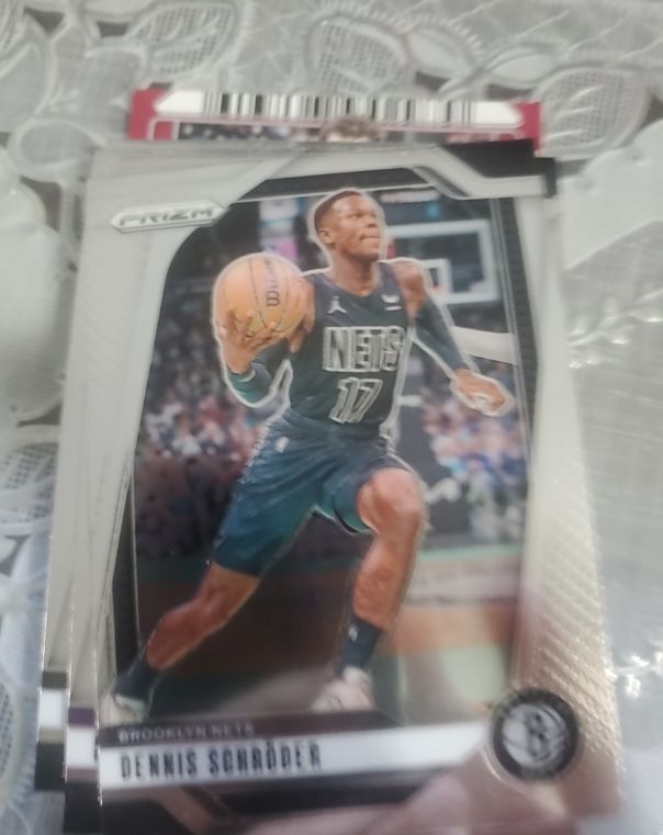 2024-25 Panini Prizm #218 Dennis Schroder — front