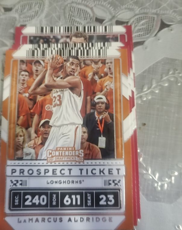 2020 Panini Contenders Draft Picks #48 LaMarcus Aldridge — front