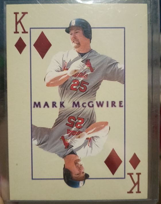 2000 Pacific Invincible #24 Mark McGwire Kings of the Diamond — front