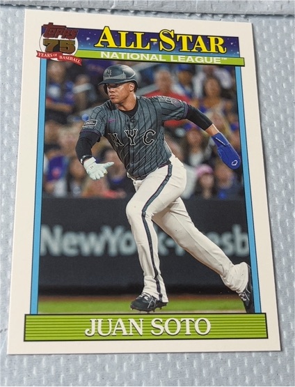 2026 Topps Series 2 1991 All-Star #91AS-34 Juan Soto — front