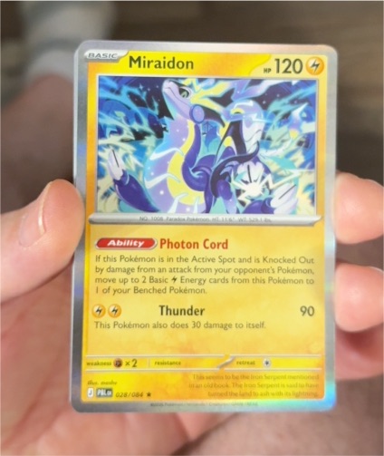 2024 Pokemon #028 Miraidon — front