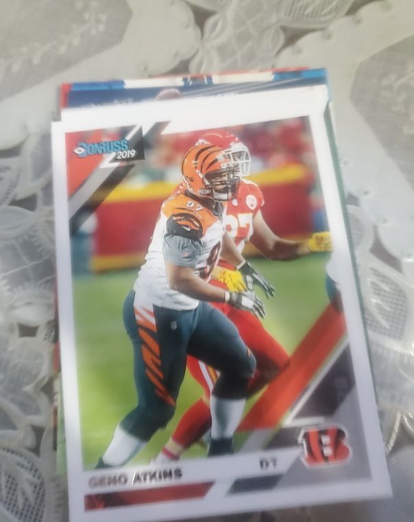 2019 Donruss #61 Geno Atkins — front