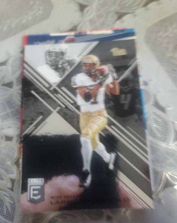 2017 Panini Elite Draft Picks #E Larry Fitzgerald — front