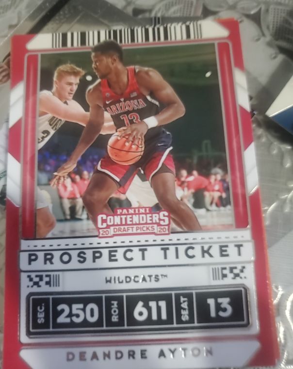 2020 Panini Contenders Draft Picks #21 DeAndre Ayton — front