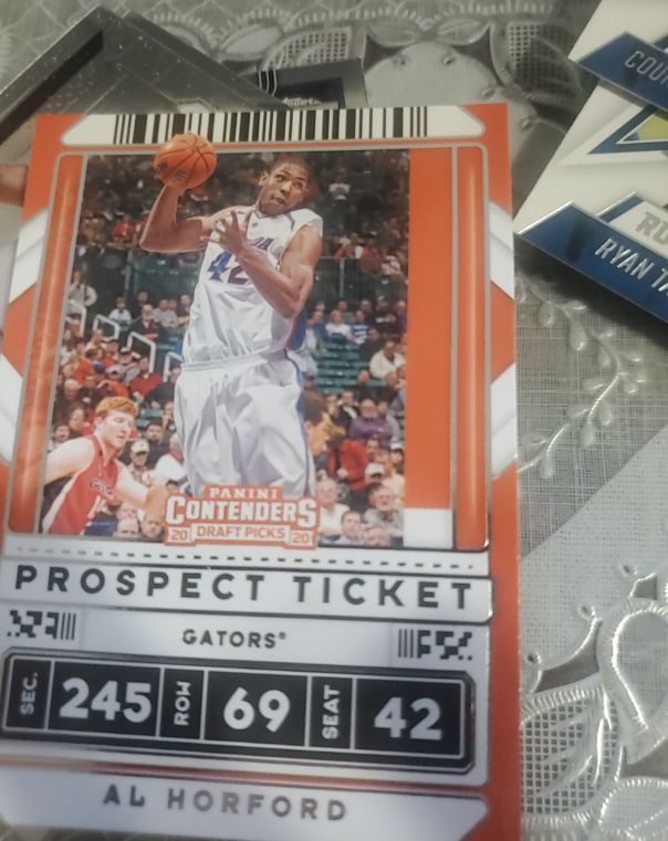 2020 Panini Contenders Draft Picks #16 Al Horford — front