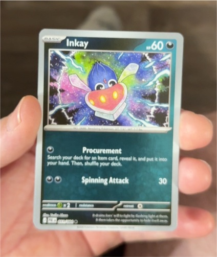 2014 Pokémon XY Phantom Forces #051 Inkay — front