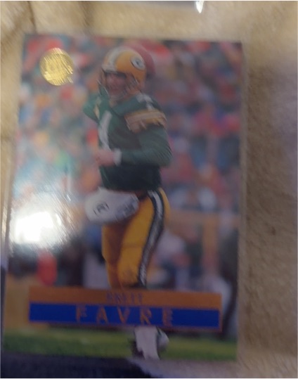 1996 Fleer Ultra #57 Brett Favre — front