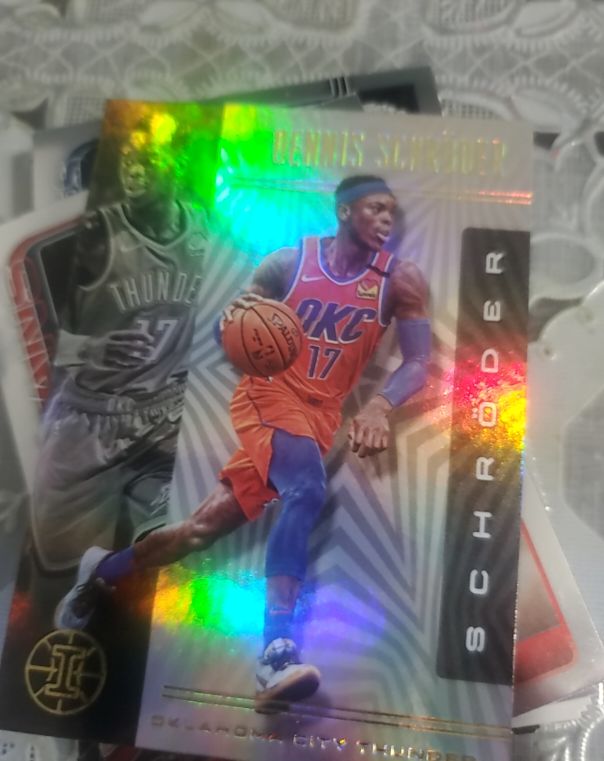 2019-20 Panini Illusions #23 Dennis Schroder Oklahoma City Thunder — front