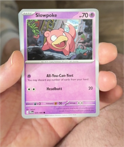 2023 Pokémon ME05: Pitch Black #029 Slowpoke — front