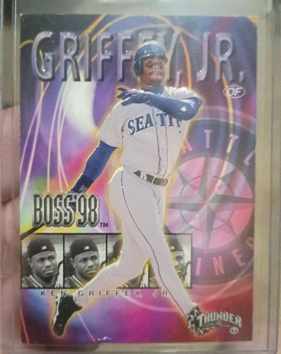 1998 Skybox Circa Thunder Boss #7B Ken Griffey Jr. — front