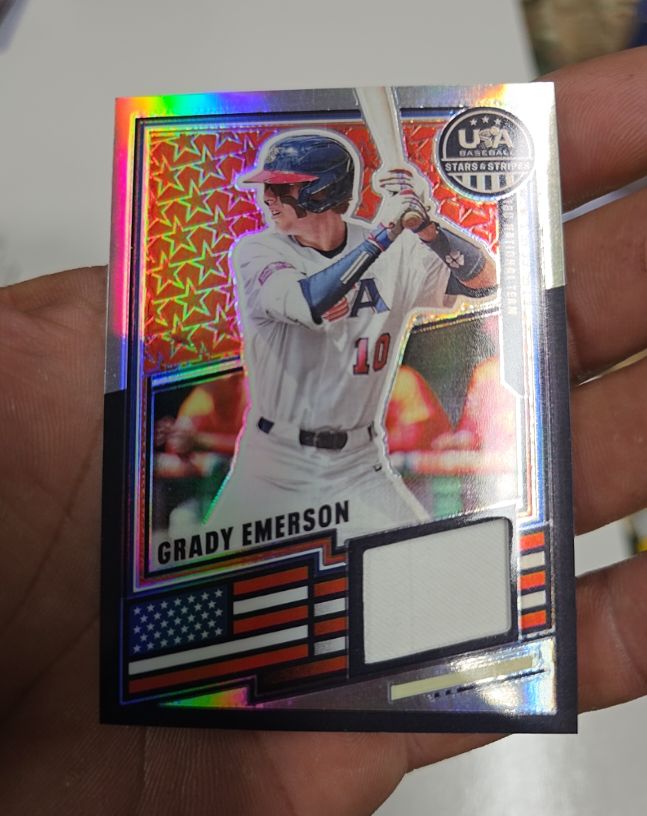 2026 Panini Stars & Stripes #USA-GE Grady Emerson — front