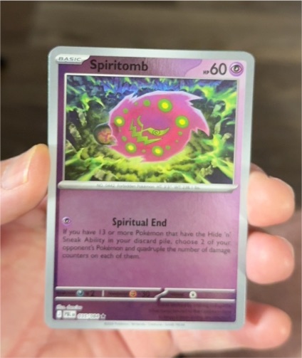 Spiritomb 035/084 Paldean Fates — front