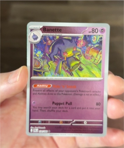 2026 Pokémon #034 Banette — front