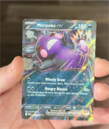 2020 Pokémon ME05 #055 Morpeko ex — front