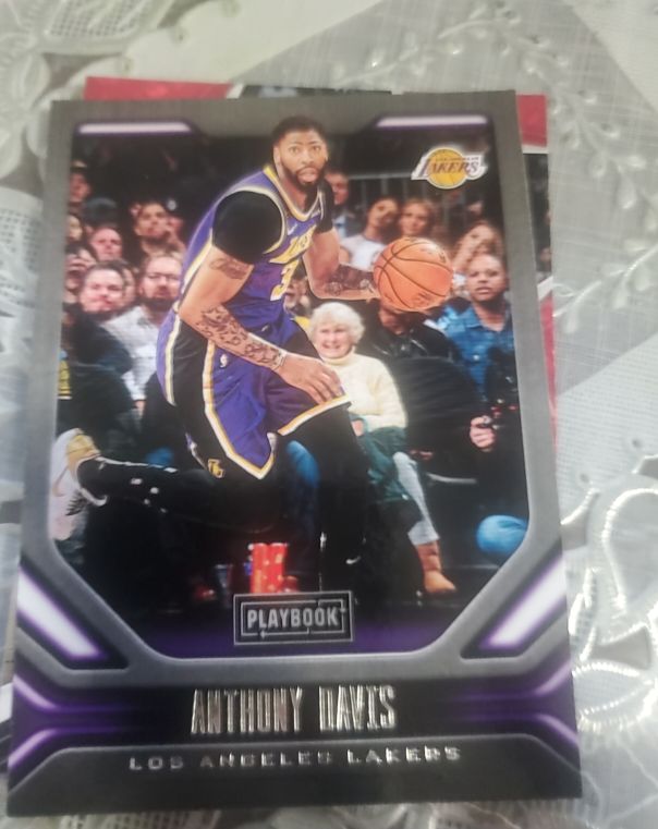 2019-20 Panini Chronicles Playbook #191 Anthony Davis — front