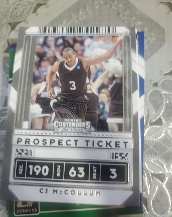 2020 Panini Contenders Draft Picks #41 CJ McCollum — front