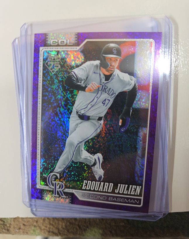2026 Topps Series 2 #660 Edouard Julien — front