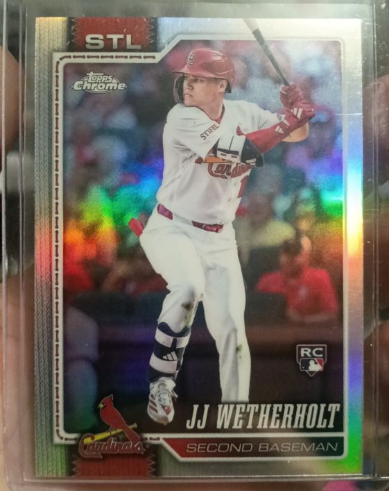2026 Topps Chrome #119 JJ Wetherholt — front