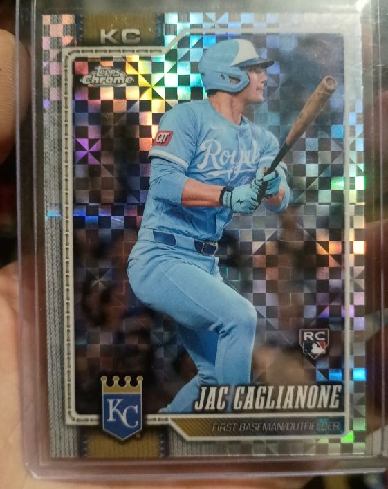 2026 Topps Chrome #131 Jac Caglianone — front