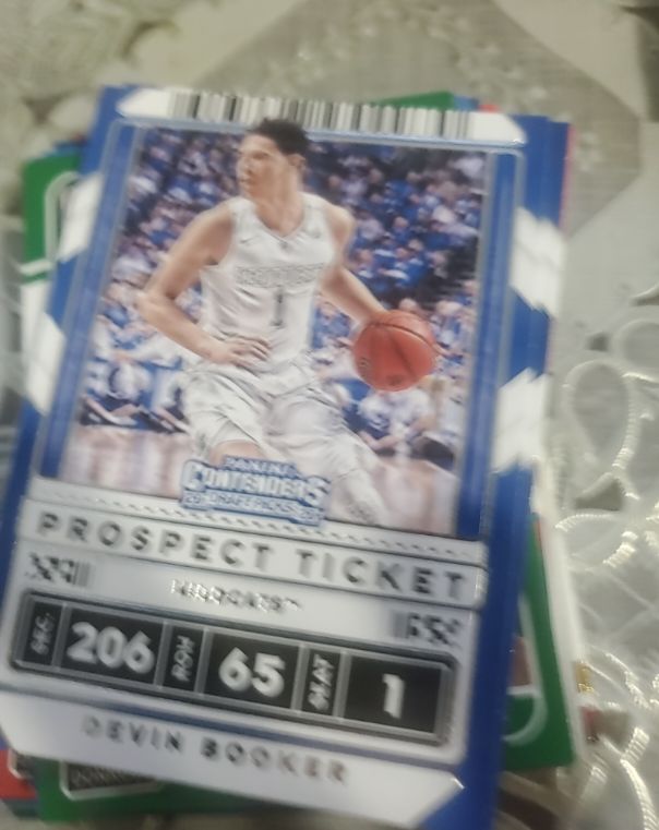 2020-21 Panini Contenders Draft Picks #20 Devin Booker Prospect Ticket — front