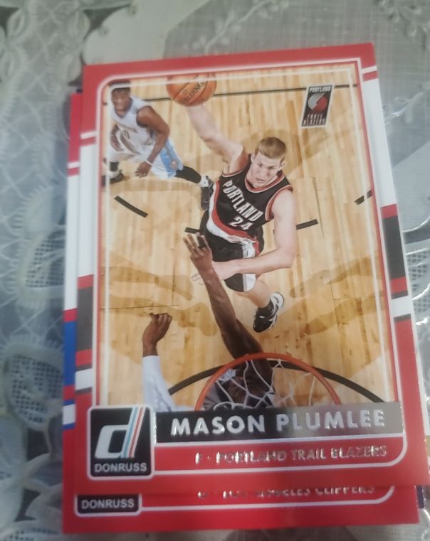 2015-16 Panini Donruss #101 Mason Plumlee — front
