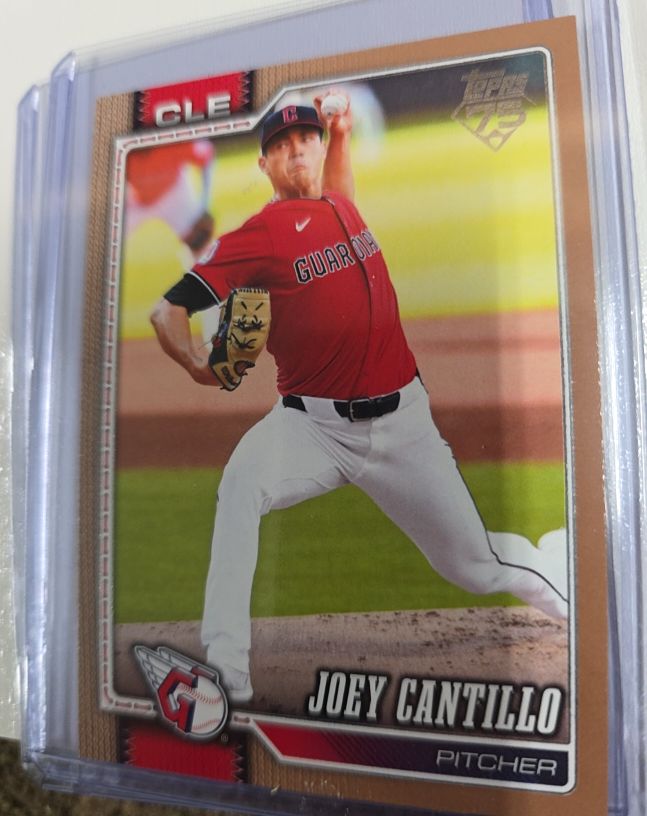 2026 Topps Series 2 #691 Joey Cantillo — front