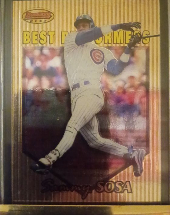1999 Bowman's Best #91 Sammy Sosa — front