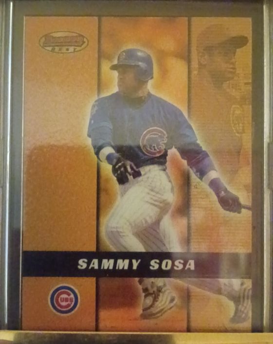 2000 Bowman Bowman's Best Previews #BBP6 Sammy Sosa — front
