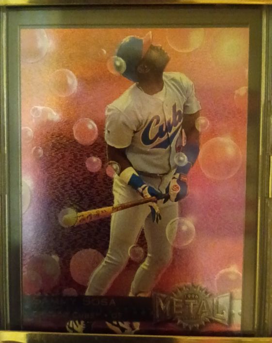 1996 Fleer Metal Universe #146 Sammy Sosa — front