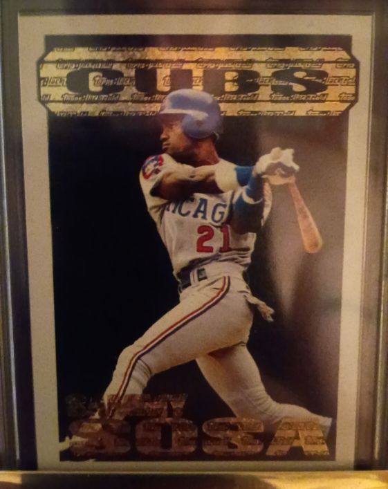 1994 Topps Black Gold #42 Sammy Sosa — front