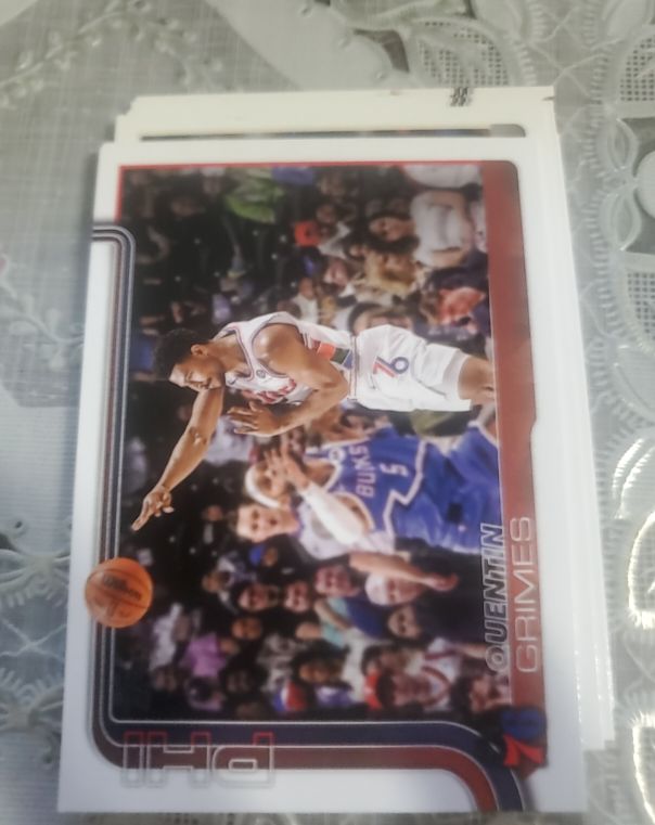 2025-26 Topps #25 Quentin Grimes — front