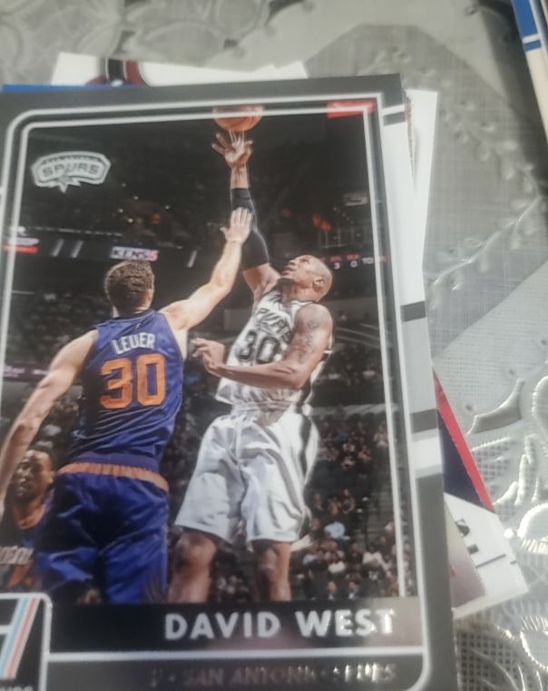 2015-16 Panini Donruss #125 David West — front