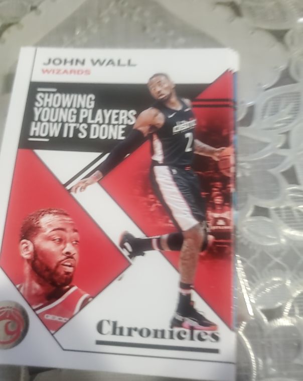 2019-20 Panini Chronicles #38 John Wall Washington Wizards — front