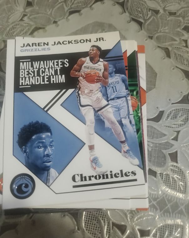 2019-20 Panini Chronicles #13 Jaren Jackson Jr. — front